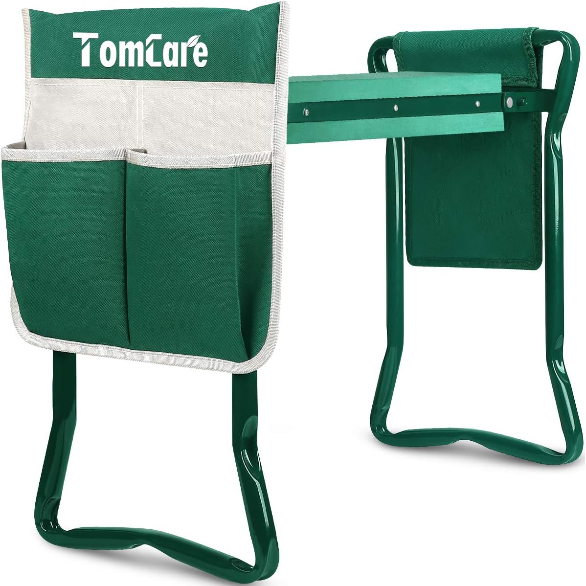 Garden Kneeler Seat with Tool Bag Pouch EVA Foam Pad P35330
