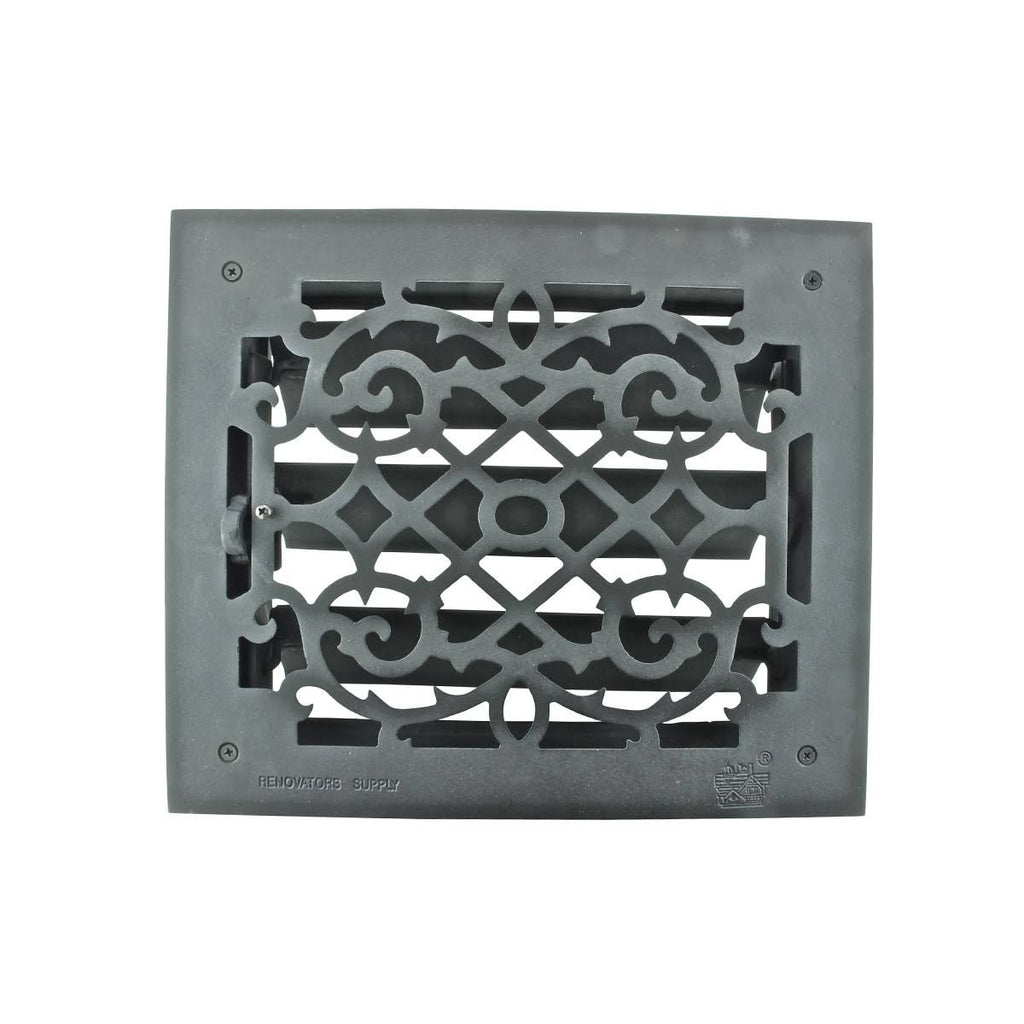 Victorian Cast Floor Heat Register Vent 10 x 12 Z58875