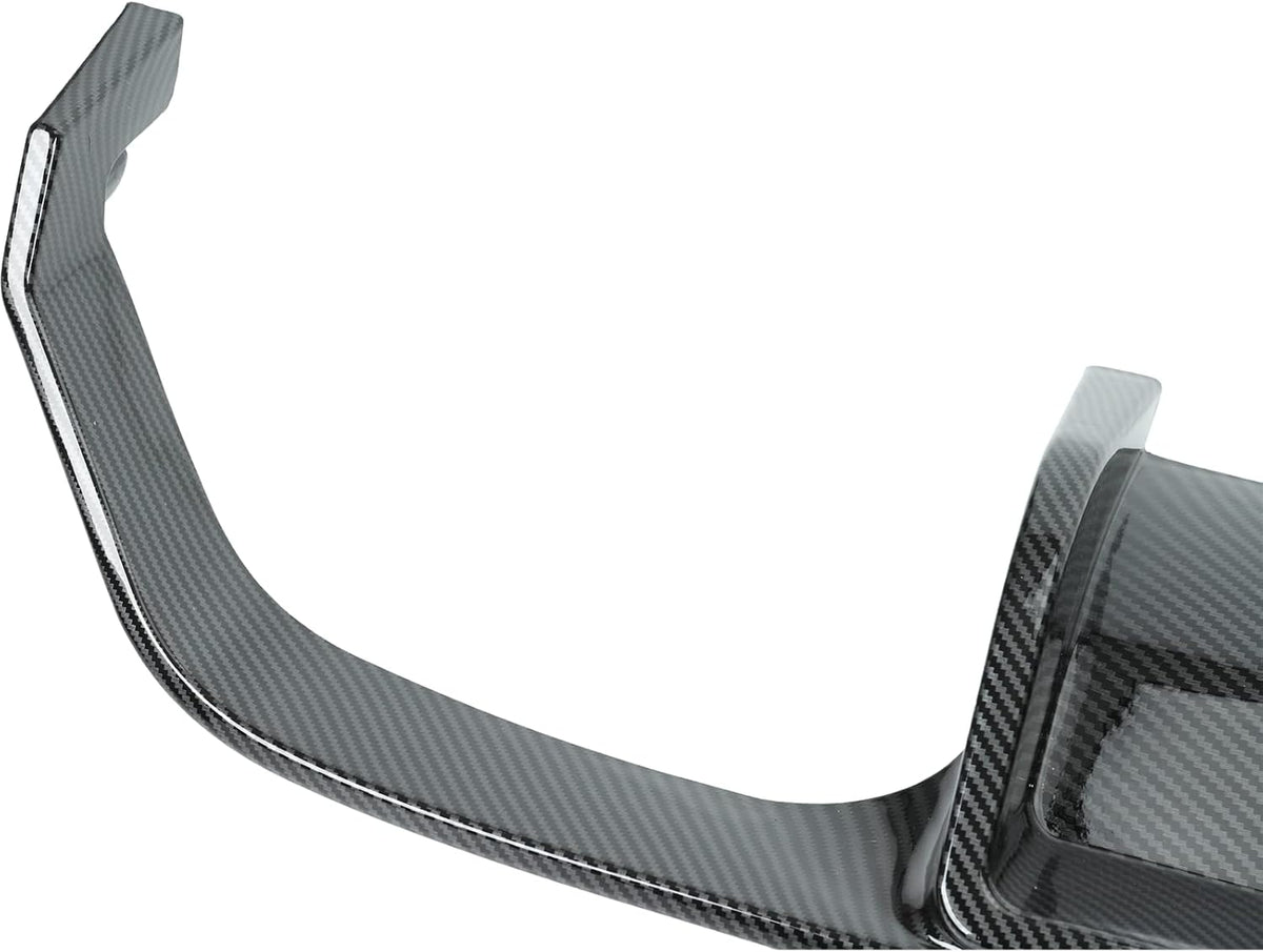 3PCS Rear Bumper Diffuser Carbon Fiber Style R759