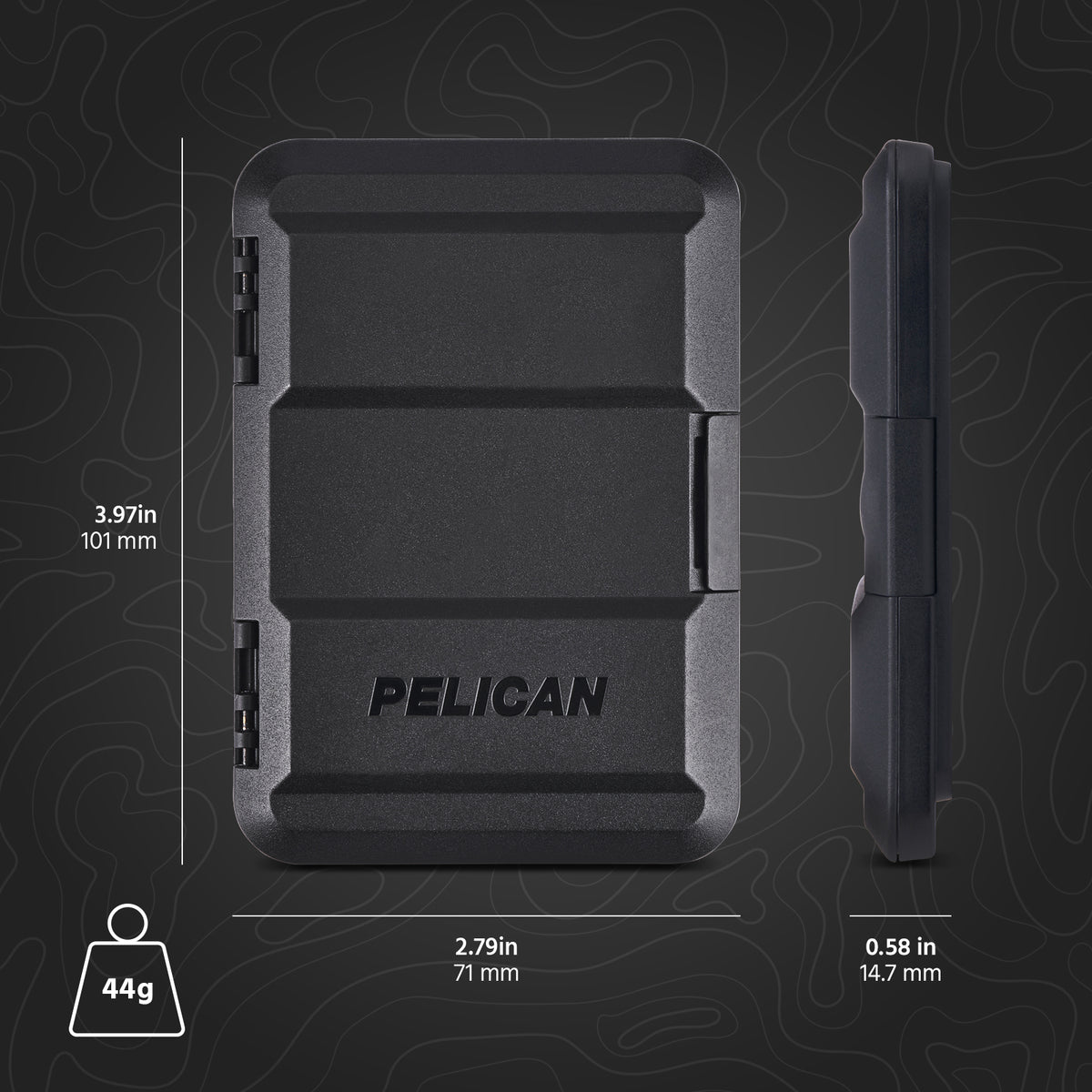 Black Detachable Phone Wallet for iPhone 14 13 12 Pro Max J582576