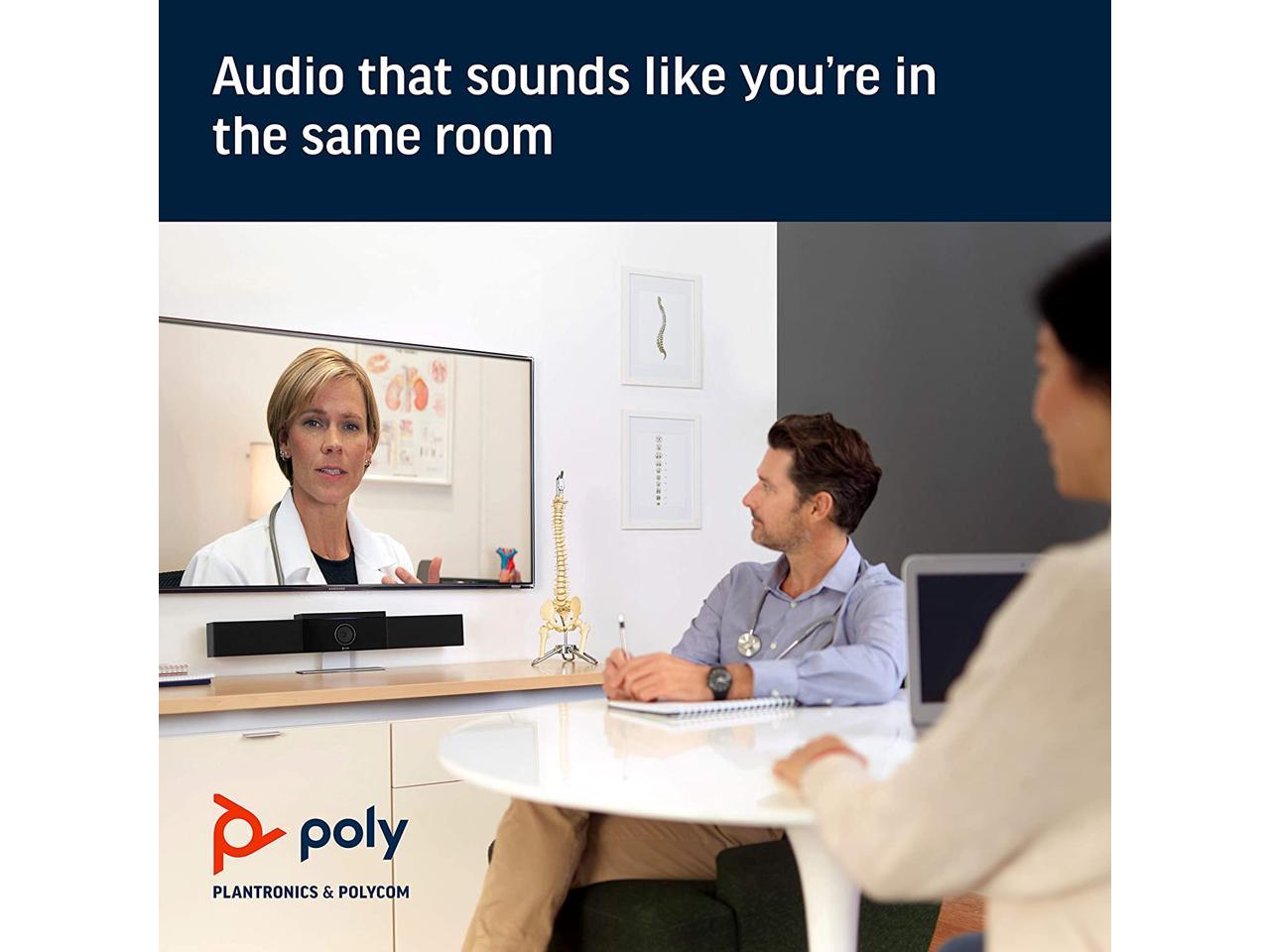4K USB Video Conference System with Camera, Microphone, and Speaker Bar Q956