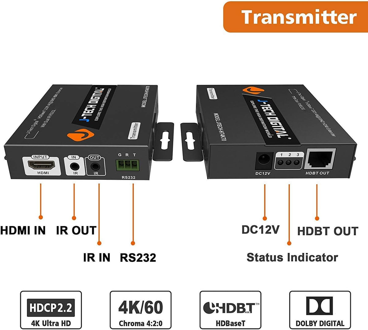 HDBaseT 4K HDMI Extender J116