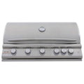 40-Inch 5-Burner Built-In Propane Gas Grill with Rear Infrared Burner J884208