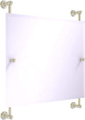 Polished Nickel Frameless Wall Mirror C7040