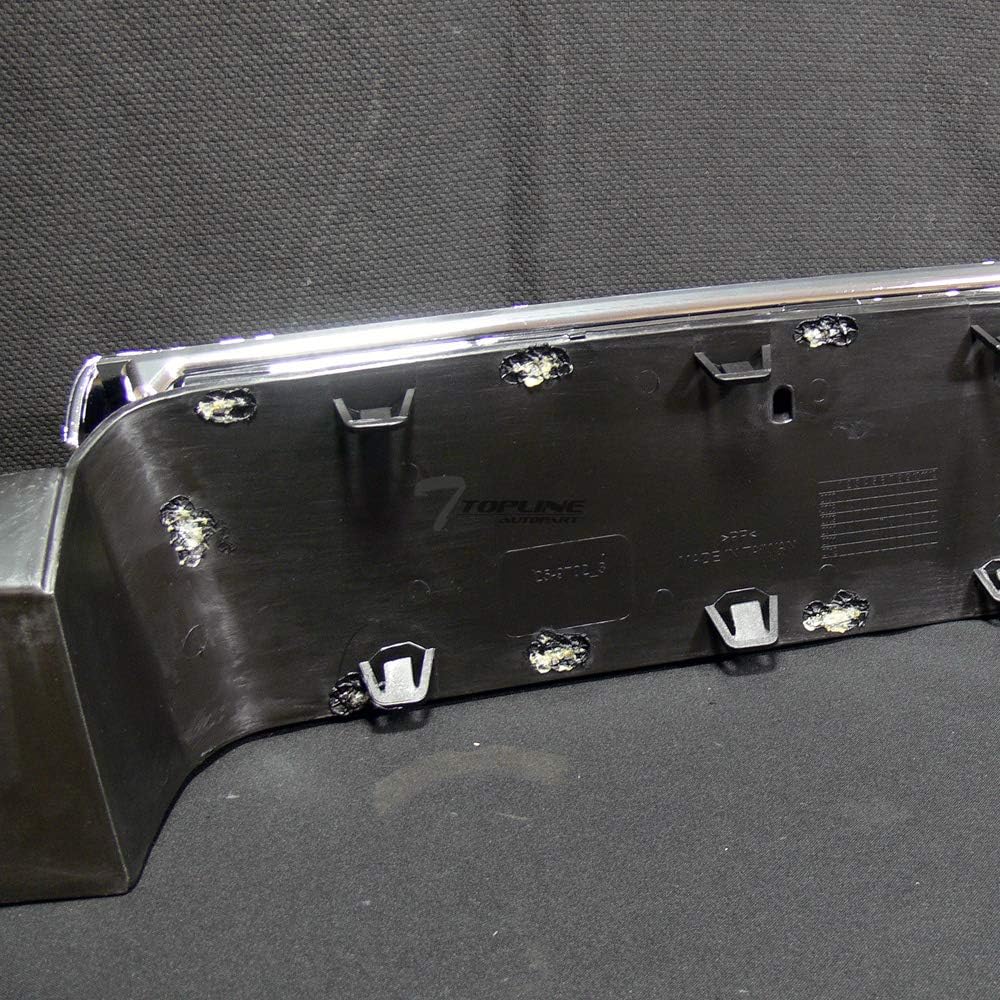 Chrome Mesh Front Lower Bumper Grill Grille ABS Z7334