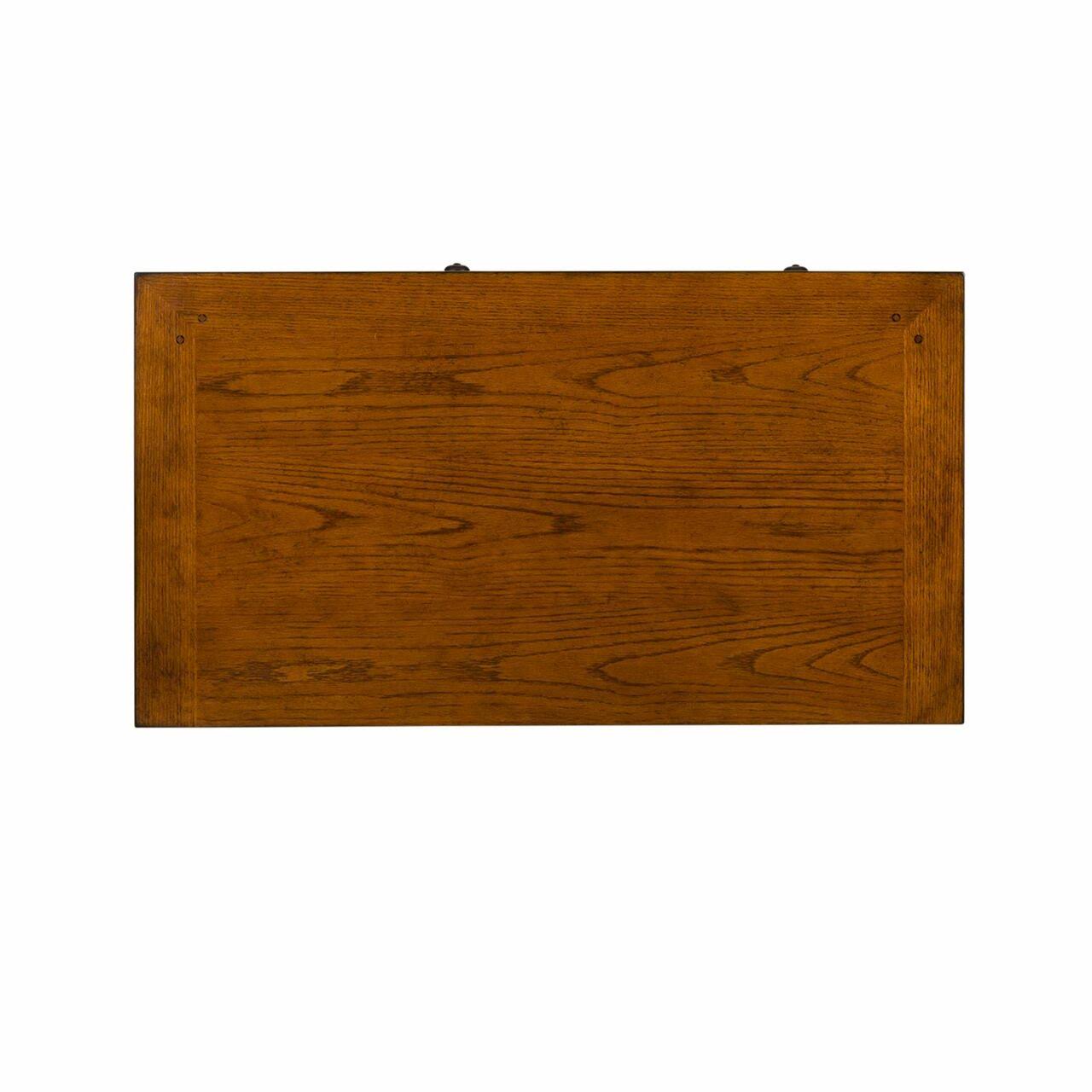 Aged Oak Youth Student Desk D9456