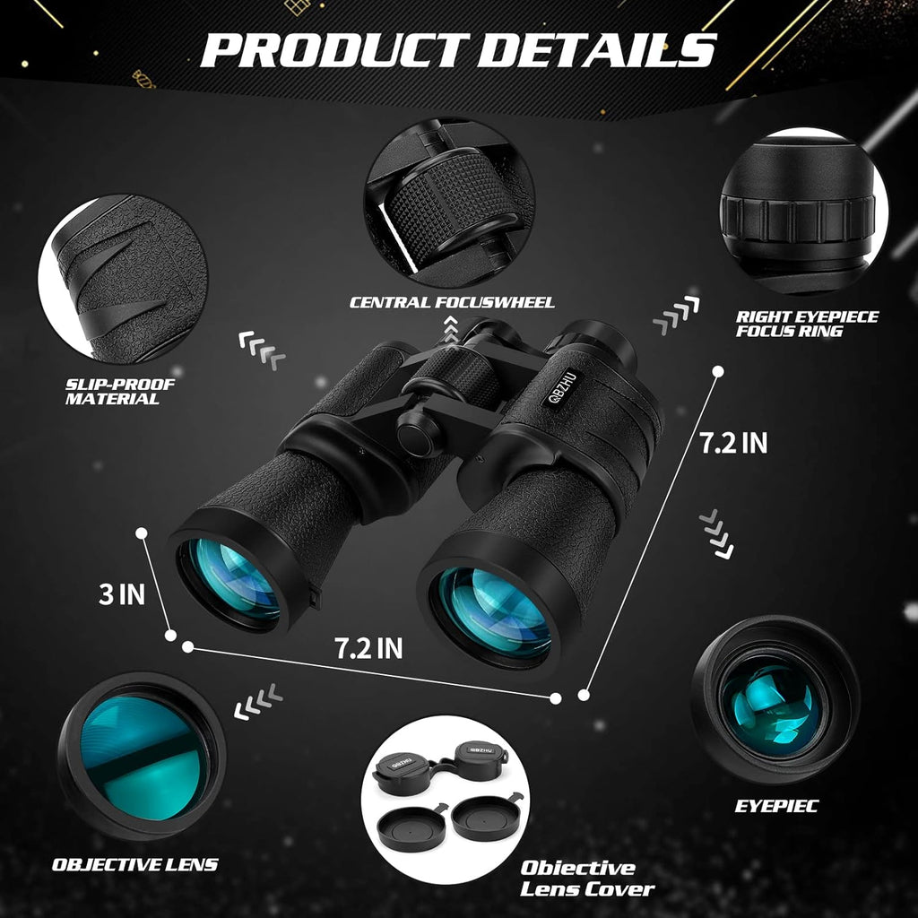 20X50 High Power Zoom Binoculars with Carrying Bag U166147
