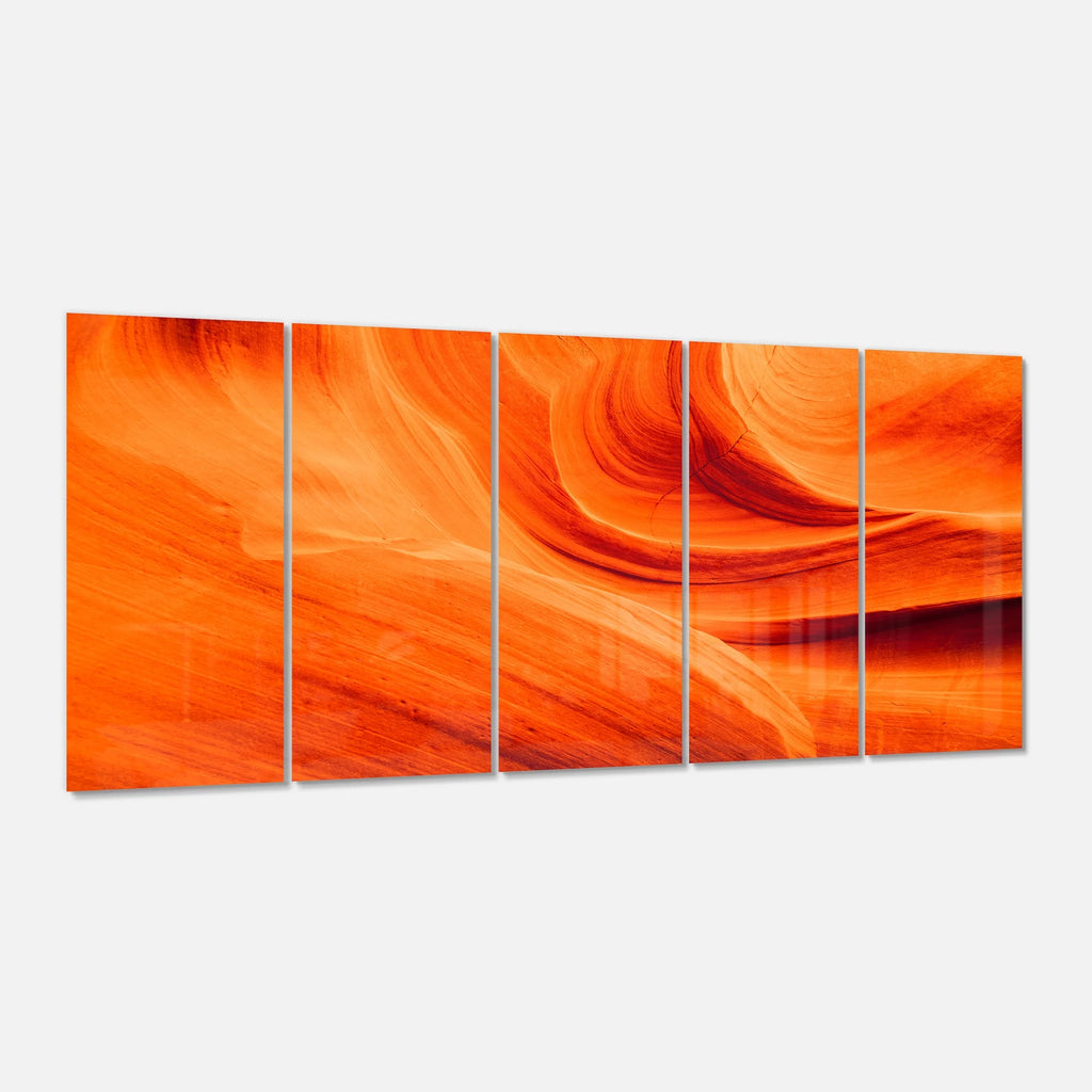Orange Upper Antelope Canyon Metal Wall Art E64688