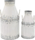 White Decorative Milk Can A187665