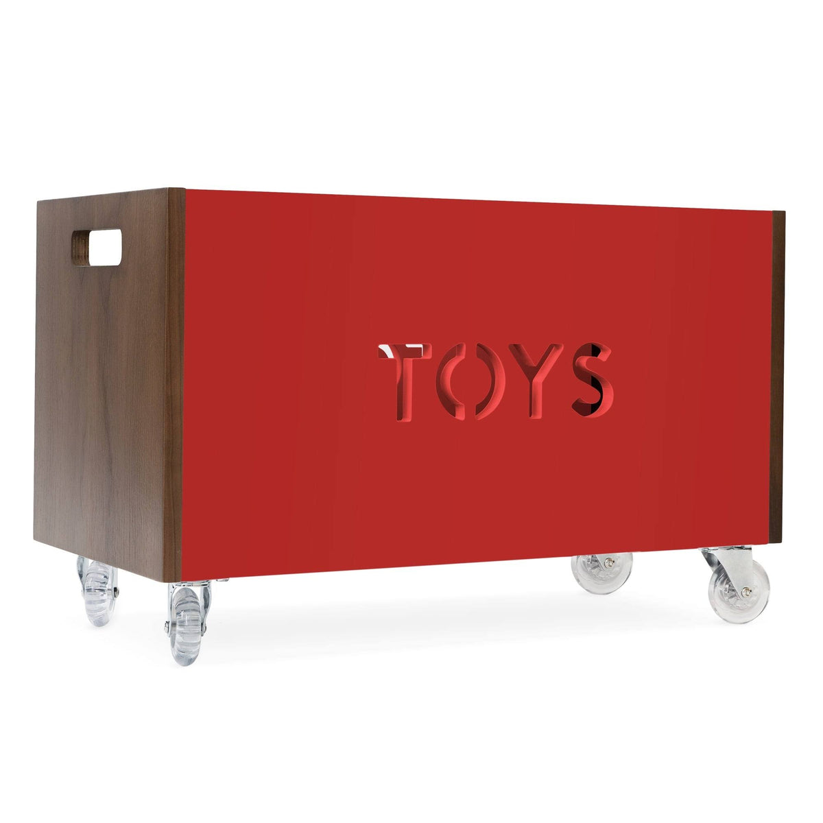 Pink Toy Box Chest on Casters Q2023