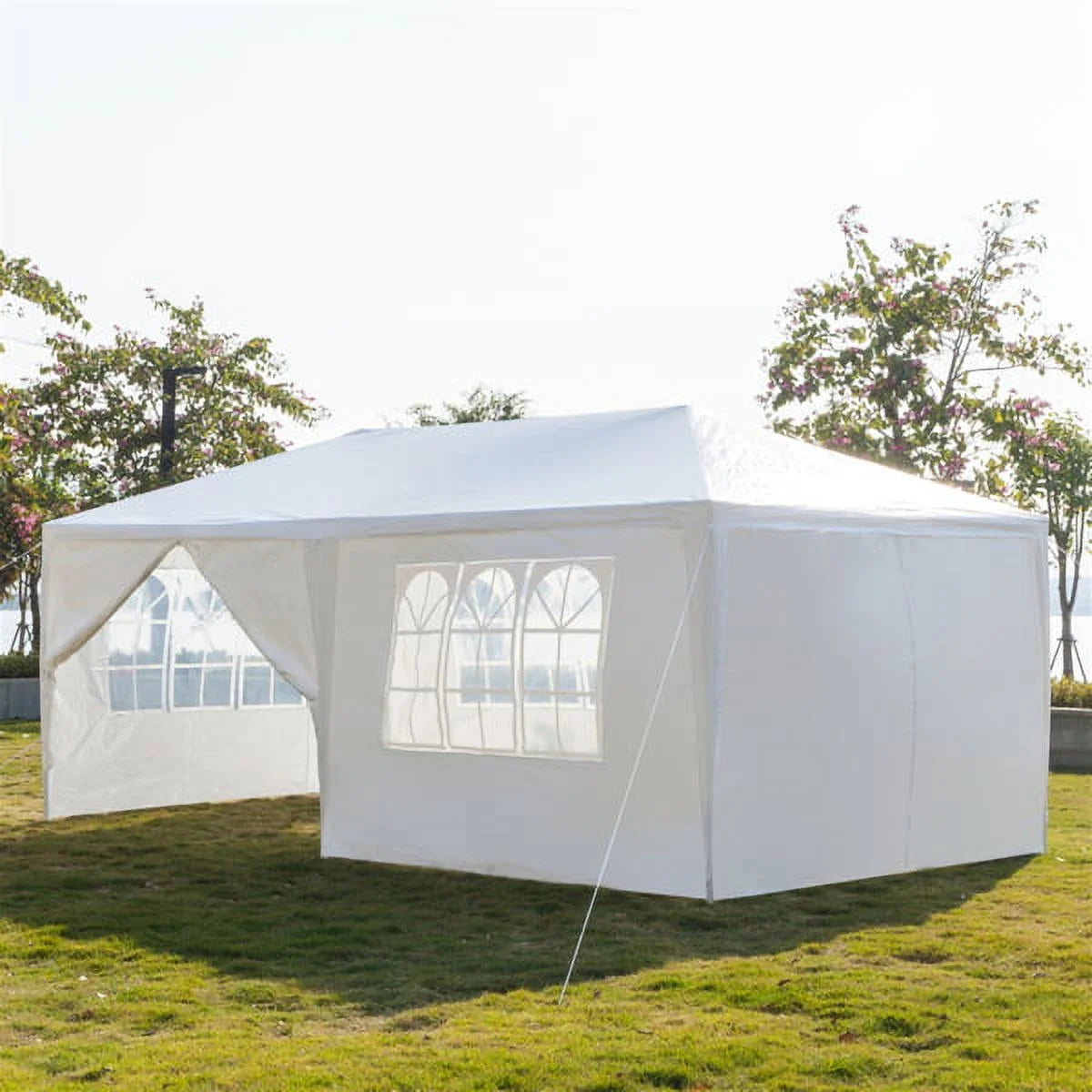 10' x 20' Party Tent Gazebo Canopy with 4 Removable Sidewalls E645