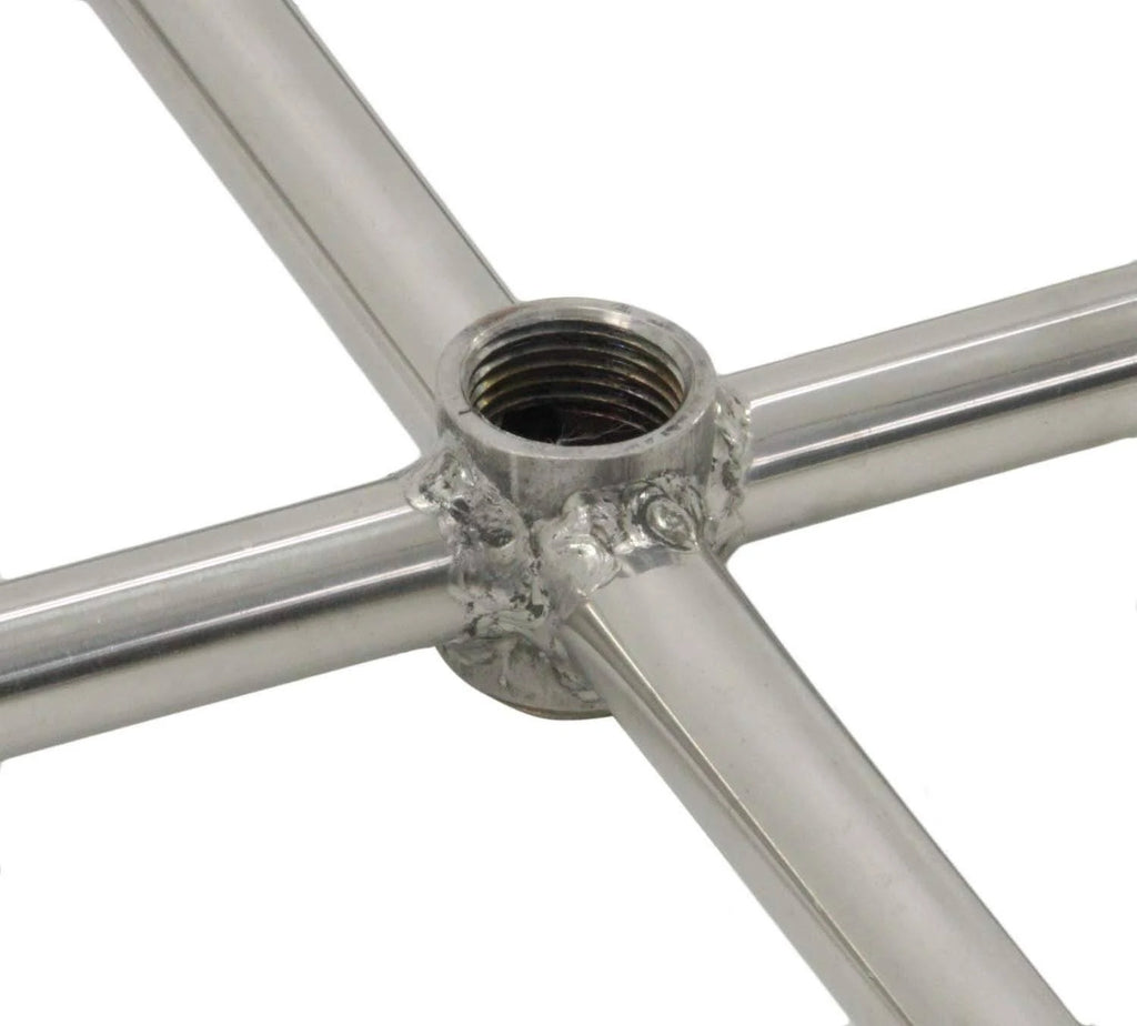 18x22 Round Stainless Steel Fire Pit Burner Z39180