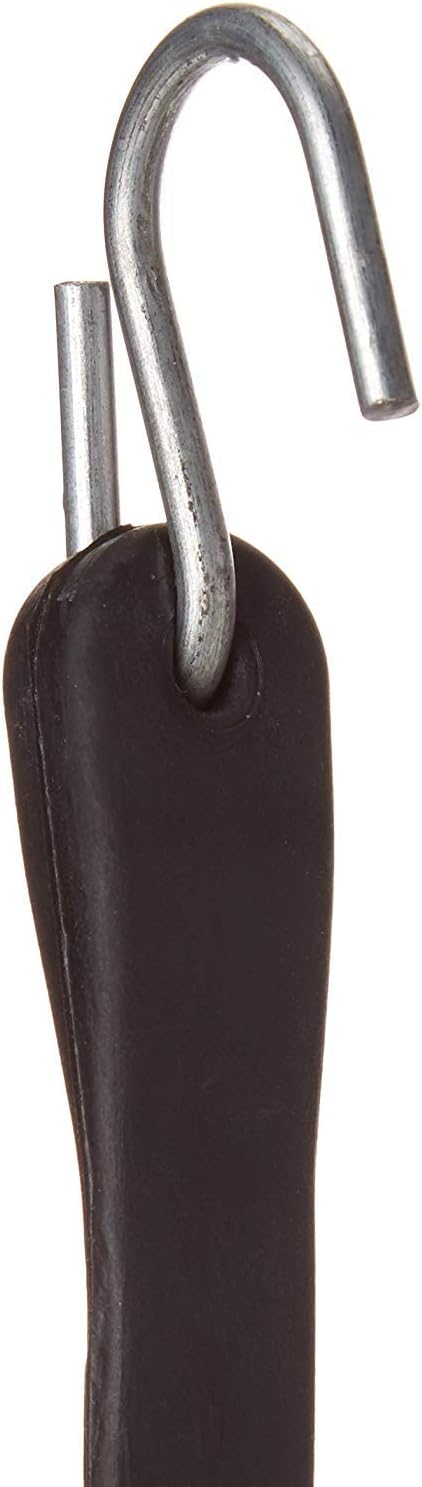 Pack of 50 41 inch Rubber Bungee Cords with Metal S Hooks R551