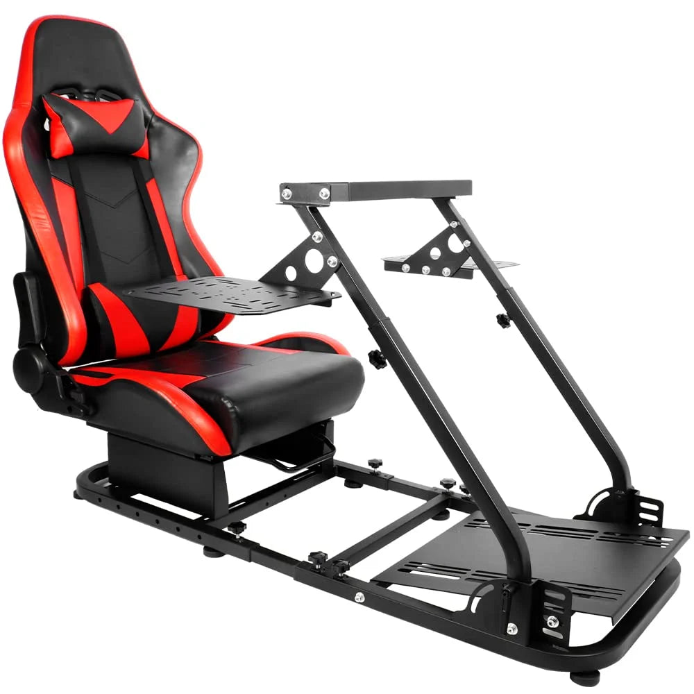 Racing Flight Sim Cockpit with Gaming Seat V785322