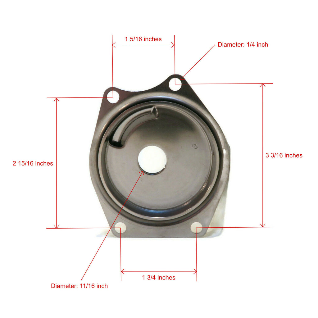 Water Pump Impeller Kit For Mercury 20 HP Outboard Boat Motor G6577