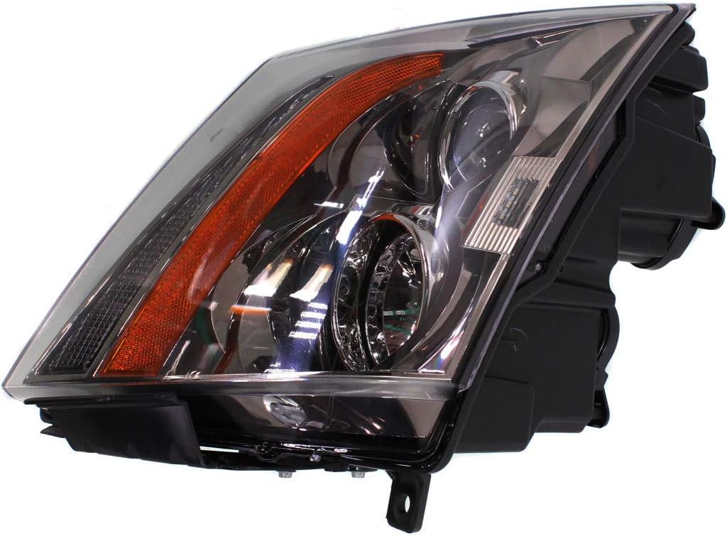 Headlight Assembly Pair for Cadillac CTS 2008-2014 Halogen R7159
