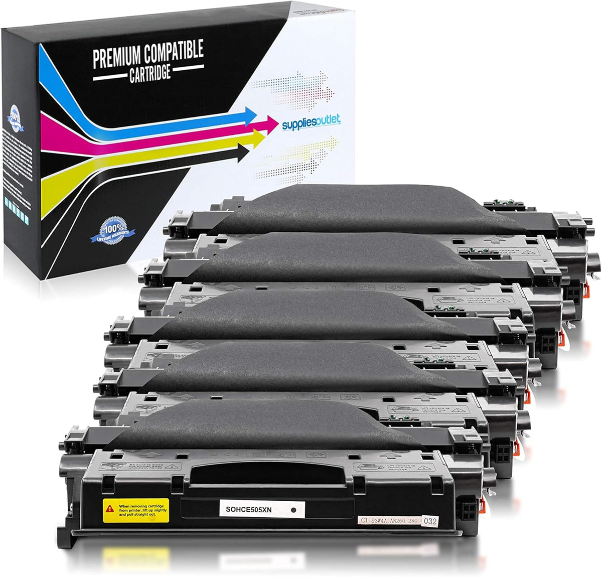 Black 5 Pack Toner Cartridge G991