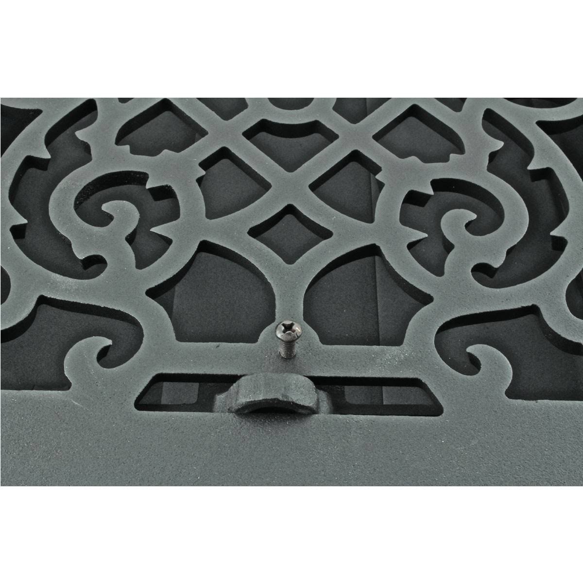 Victorian Cast Floor Heat Register Vent 10 x 12 Z58875