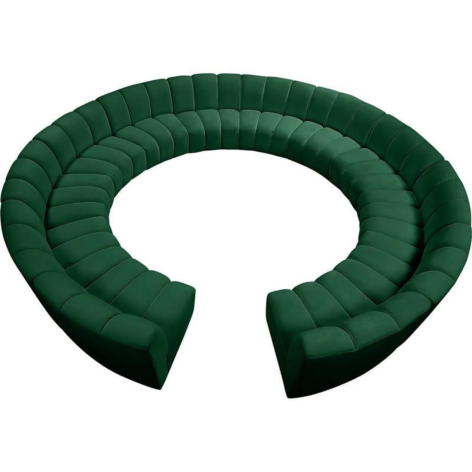 Green Velvet Modular Sectional K802