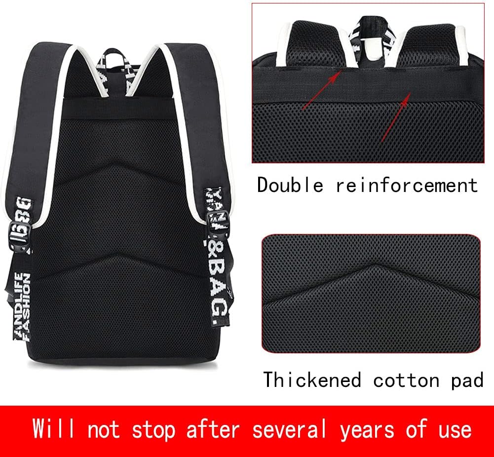 Casual Laptop Backpack School Bag D6011