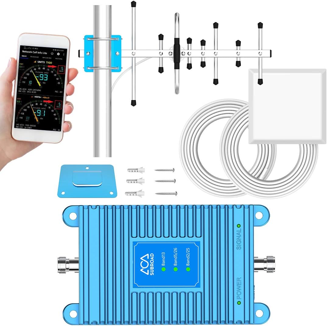 Cell Phone Signal Booster Repeater, 5G Support, 4G LTE B475