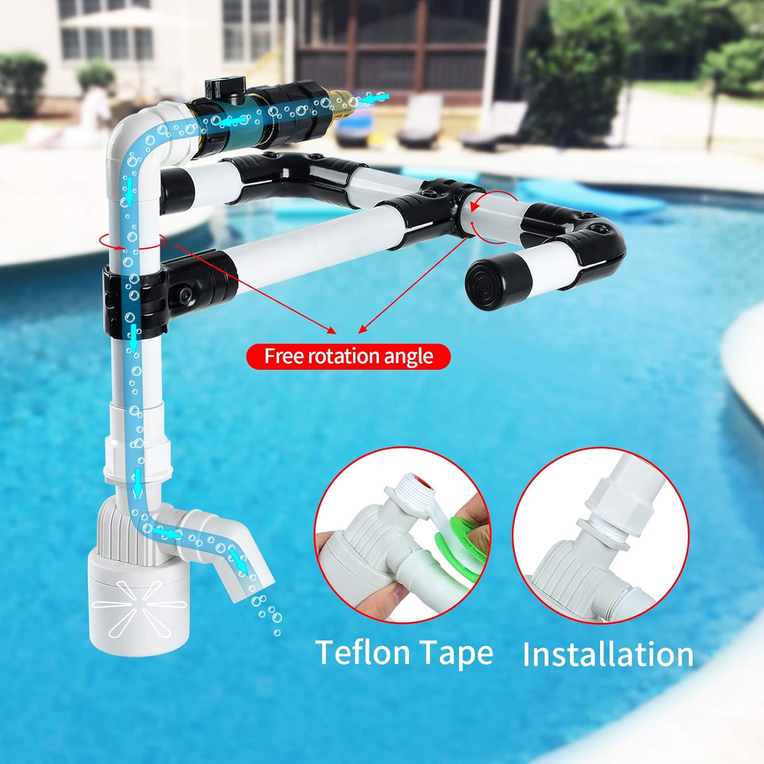 Pool Water Leveler with 3/4'' Hose Connector K168746