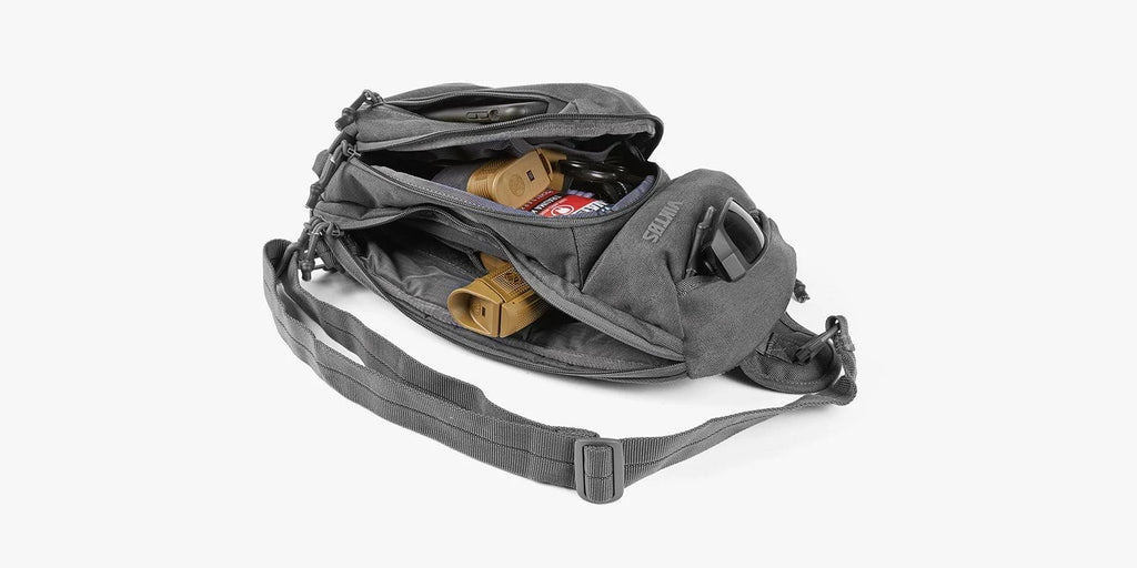 Black Concealed Carry Sling Bag P8540