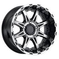 17x22 Rims 17x8.5 5-139.70/0 Wheels, Gloss D41253