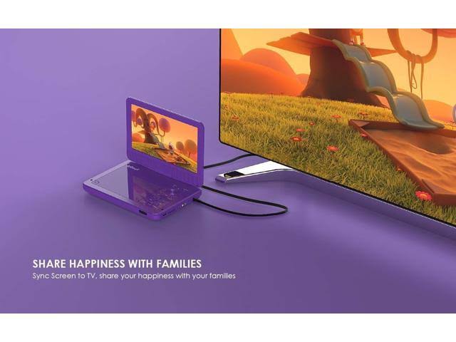 12.5x22 Portable DVD Player with Rechargeable Battery X924118