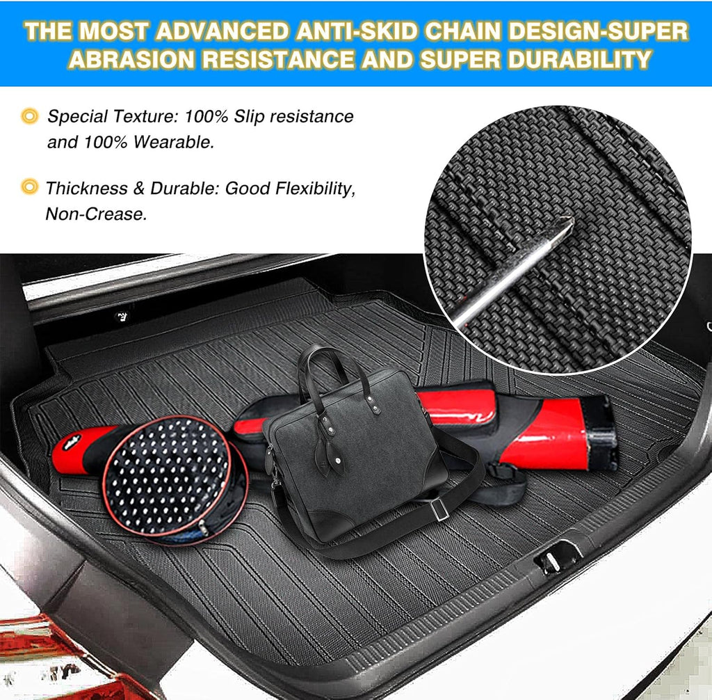 TPO All Weather Trunk Mat Liner Pack of 2 Y363