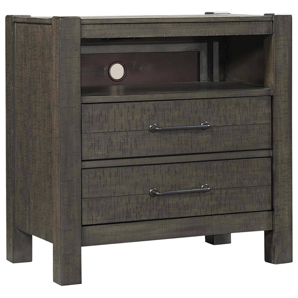 2 Drawer Nightstand in Carob V403917