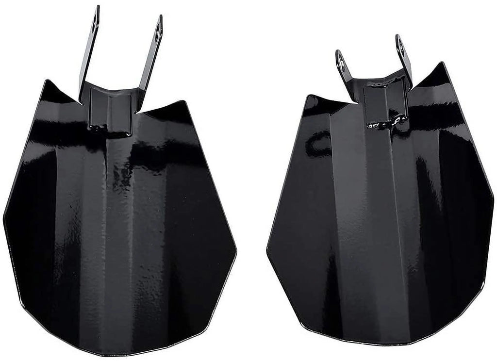 Black Stainless Steel Coffin Cut Hand Guards E32327