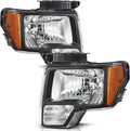 Headlight Assembly Chrome Housing for 2009-2014 F-150 Truck M560702
