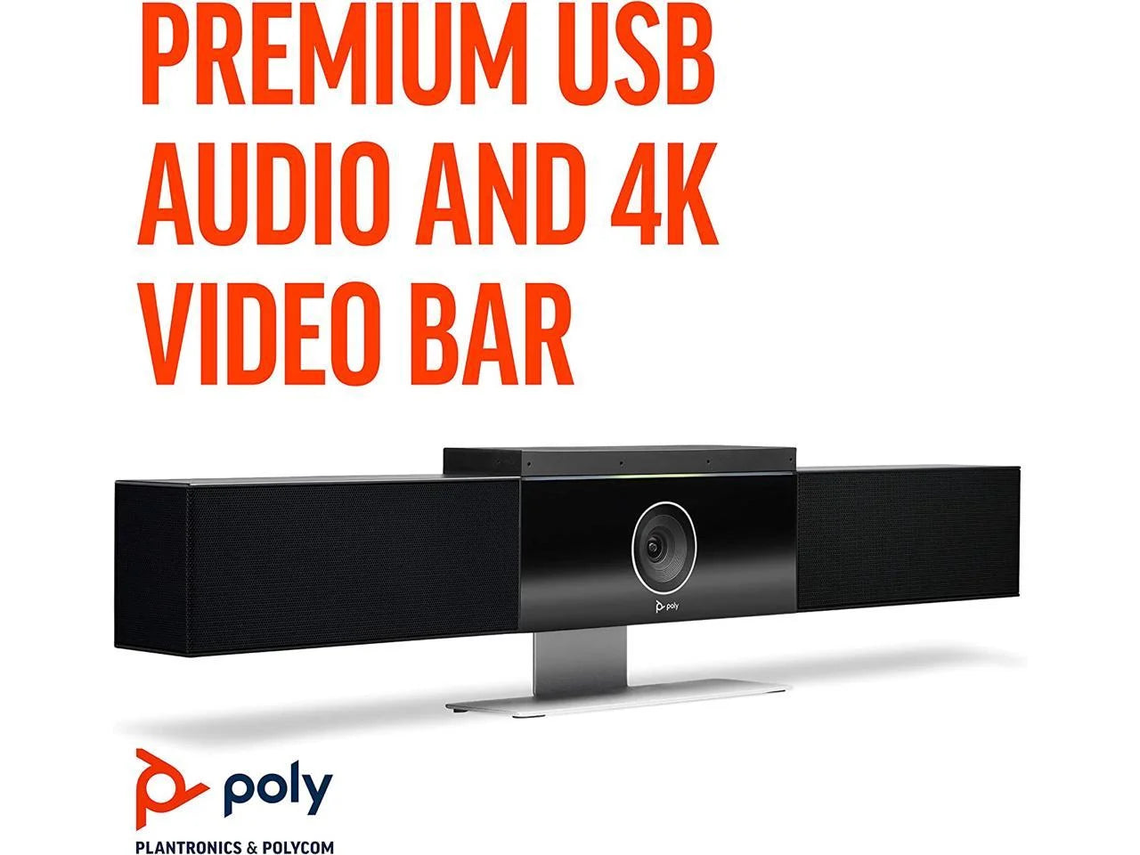 4K USB Video Conference System with Camera, Microphone, and Speaker Bar Q956
