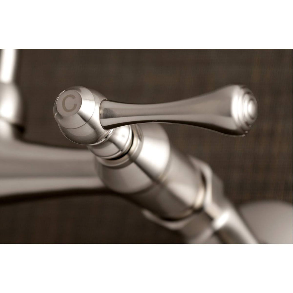 Oil Rubbed Bronze Adjustable Center Wall Mount Laundry Faucet T83709