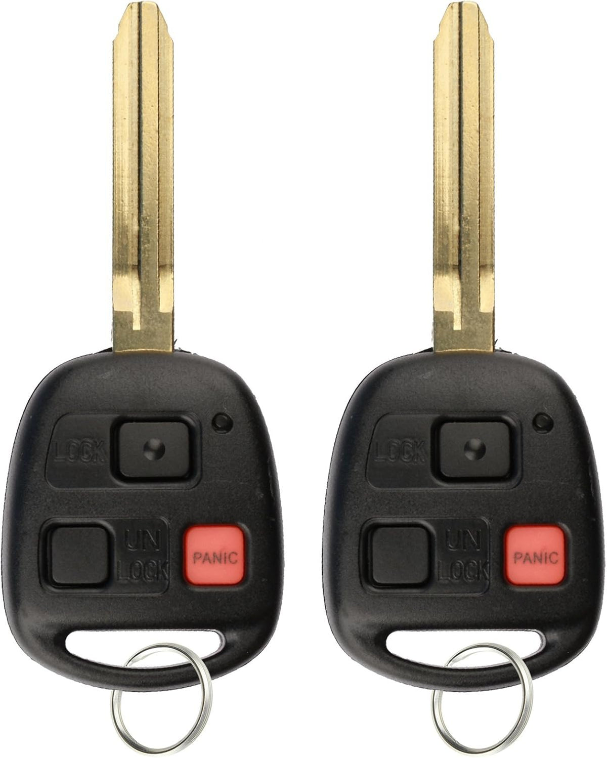 Keyless Entry Remote Control Car Key Fob Replacement (Pack of 2) P49556
