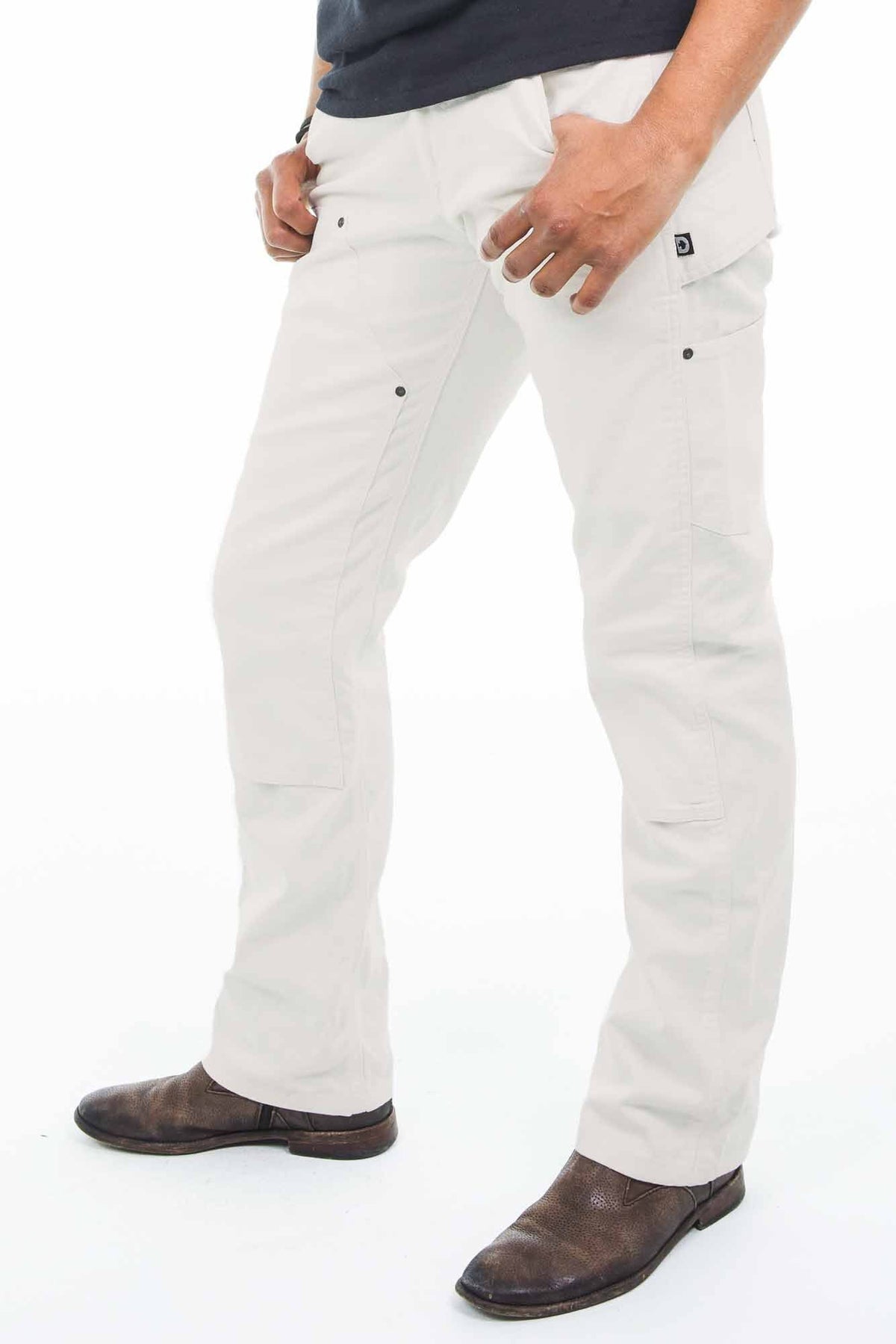 White Canvas Taskpant W594