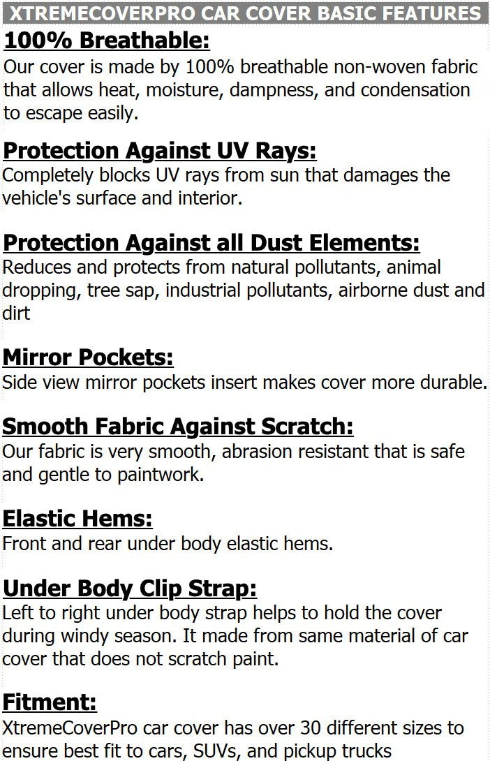 Gray Car Cover F916293