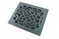 Victorian Cast Floor Heat Register Vent 10 x 12 Z58875
