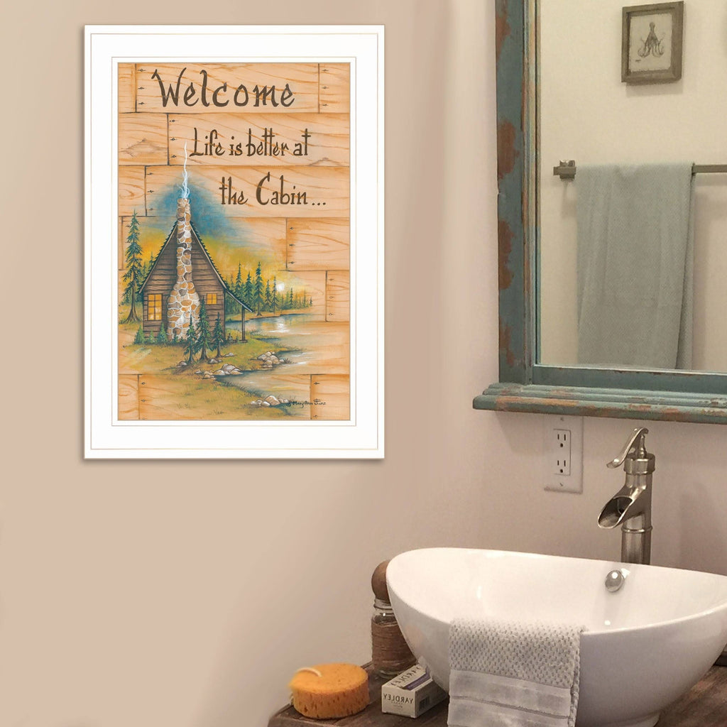Ready to Hang Framed Print, White Frame C63505
