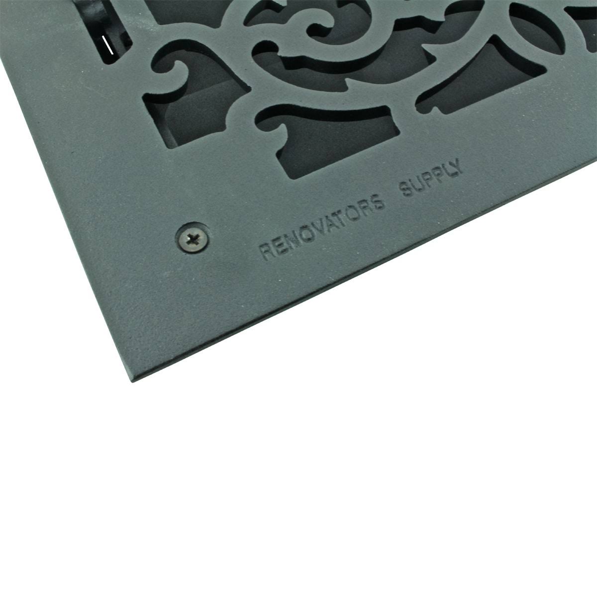 Victorian Cast Floor Heat Register Vent 10 x 12 Z58875