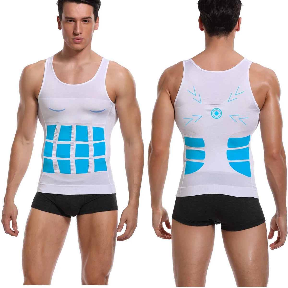 Mens Compression Undershirt Tank Top O893