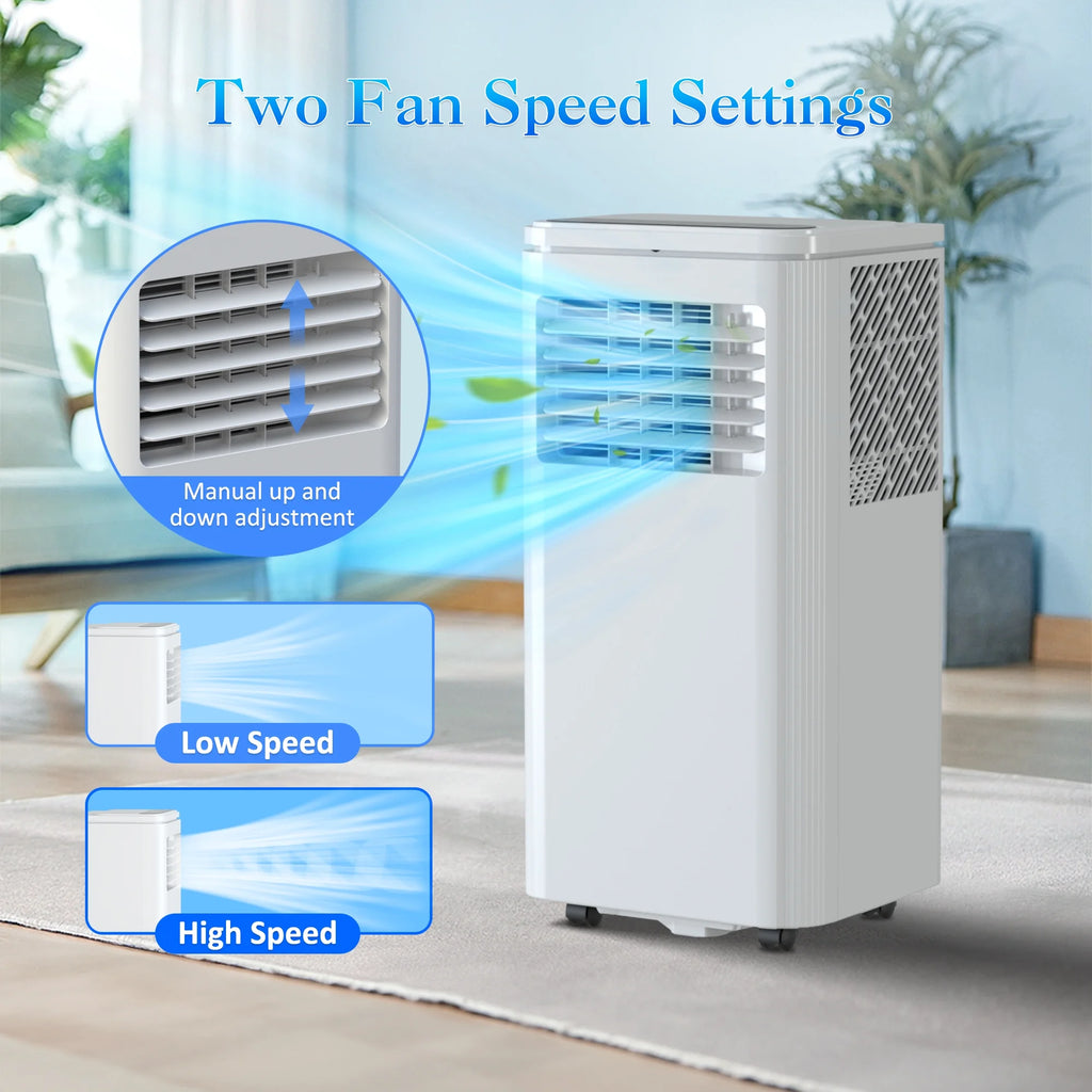 Portable Air Conditioner 5000BTU AC Unit Dehumidifier Window Kit Remote Control Z53108