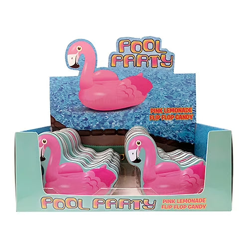 Flamingo Strawberry Lemonade Candies Tin E346079