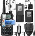 UV-5R Pro Dual-Band 2-Way Radio Handheld Walkie Talkies with 2 Rechargeable Battery and Earpiece M679717