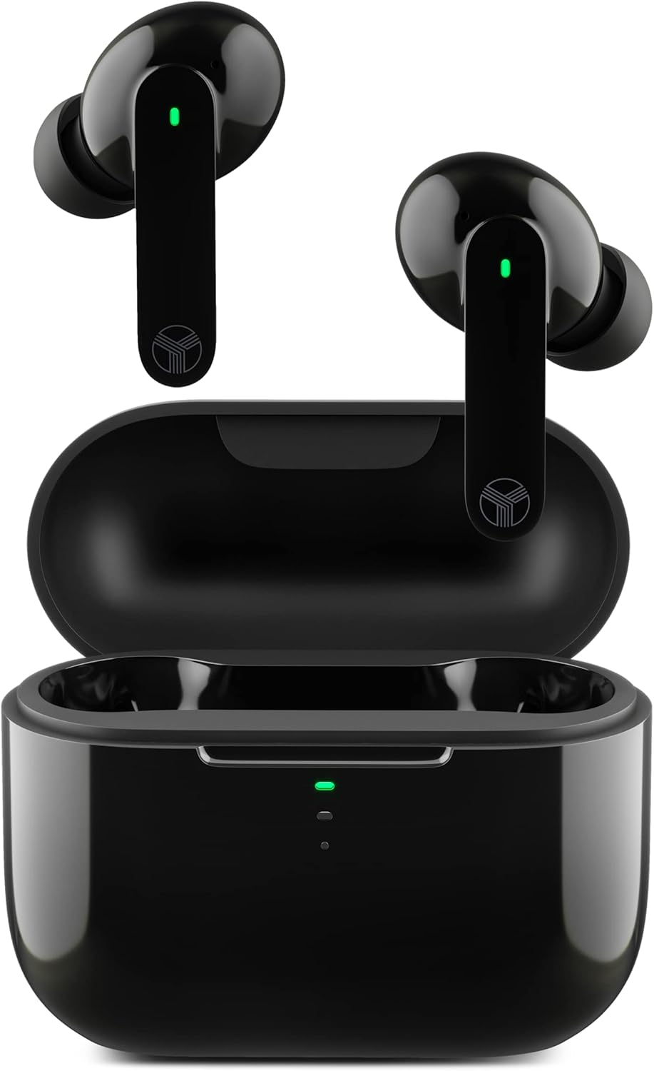 True Wireless Earbuds with Charging Case, Black Pack of 2 N59691