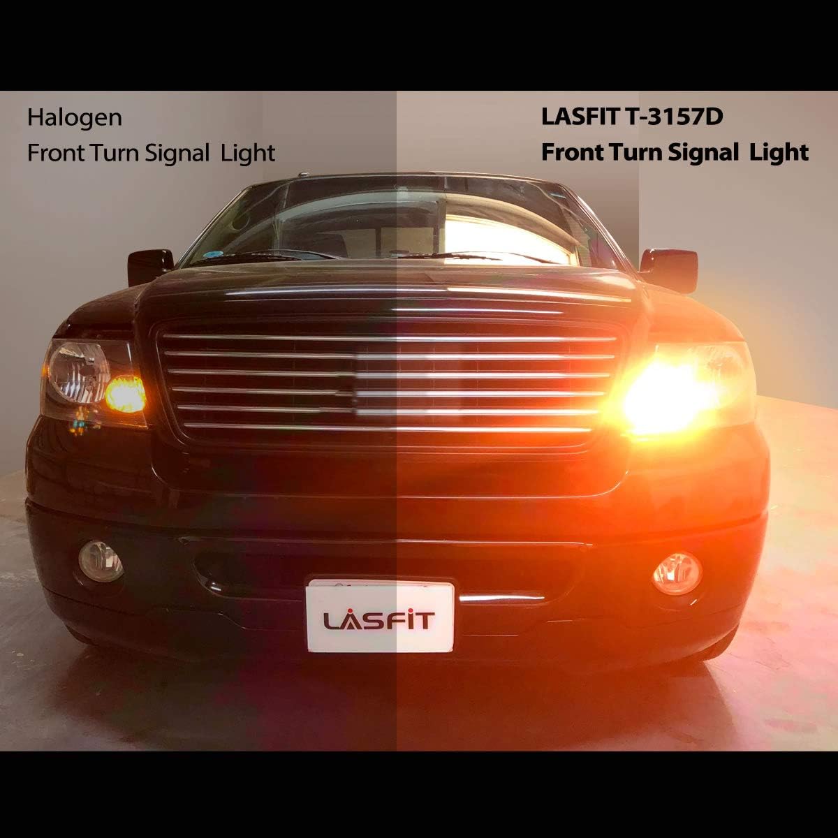 3157 LED Turn Signal Light Bulb Amber Yellow (Pack of 2) E233492
