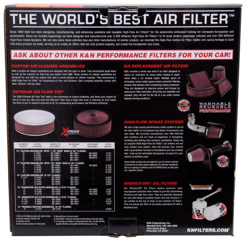 Custom Air Cleaner Assembly J38910
