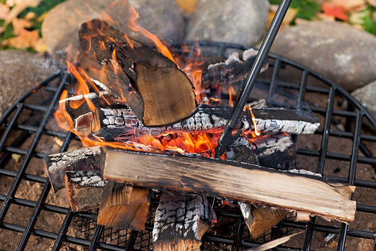 29.5 Inch Heavy Duty Steel Fire Pit Grate C8634