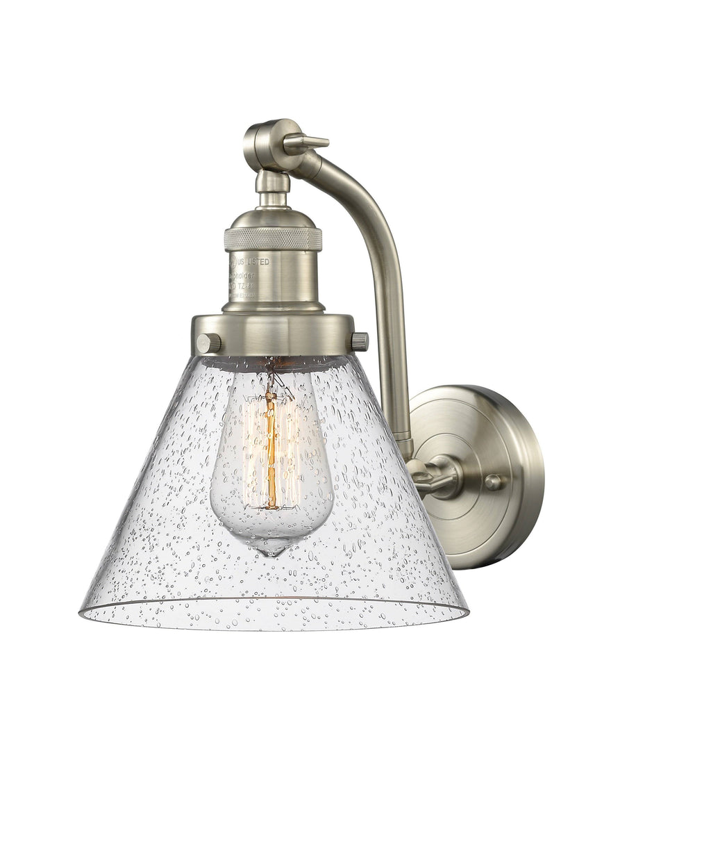 Large Cone 1 Light Sconce O476814